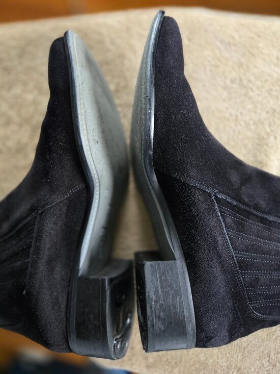 Paul Green Shoes - Paul Green Boots Women’s Size 10 (US), 7.5 (UK) Natalie Black Suede Booties